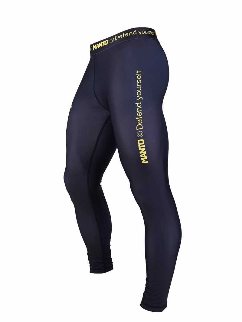MANTO ALPHA Grappling spats-black